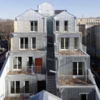 * Residential Architecture: ‘M’ Building by Stéphane Maupin architectes + Design & Nicolas Hugon architectes