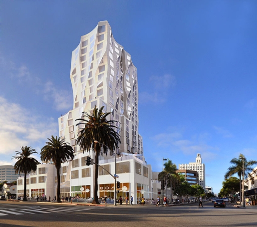 Frank Gehry Designs Mixed-Use Tower for Downtown Santa Monica